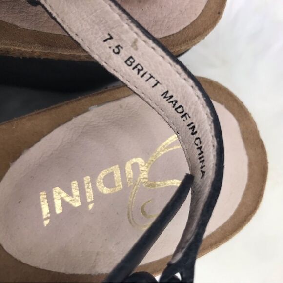 Sudini NEW Brown Britt Wedge Sandals - Picture 13 of 15